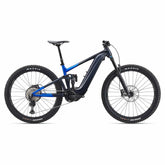 Giant Trance X E+ 1 2023 electric mountain bike with Shimano Deore XT drivetrain and full suspension on a trail.
