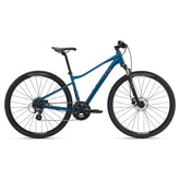 Liv Rove 3 women's hybrid bike with Shimano Altus drivetrain and hydraulic disc brakes, featuring a sleek frame and comfortable design.