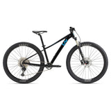 Liv Tempt 0 2024 women's mountain bike with Shimano Deore M6100 groupset and disc brakes, ready for off-road riding.