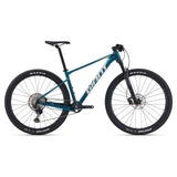 Giant XTC SLR 29 1 mountain bike with Shimano Deore XT M8100 disc brakes, 2024 model, featuring a lightweight frame and knobby tires.