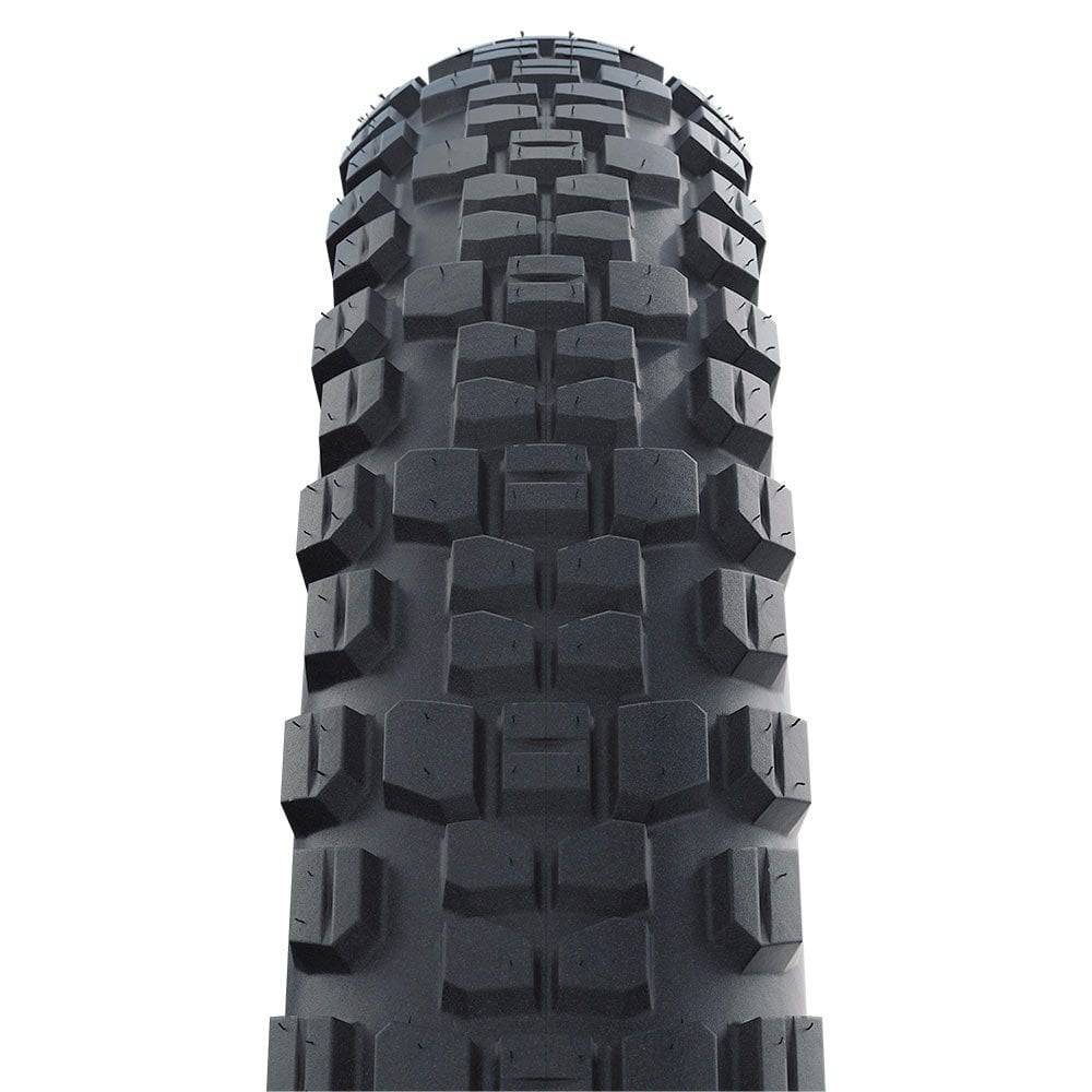 Schwalbe Johnny Watts Performance DD Greenguard bike tire with puncture resistance and versatile trail and road bike design.