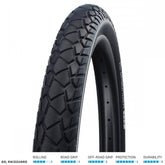 Schwalbe Al Grounder Perf Raceguard E-Bike Ready puncture-resistant tyre with tread pattern for gravel and off-road riding.