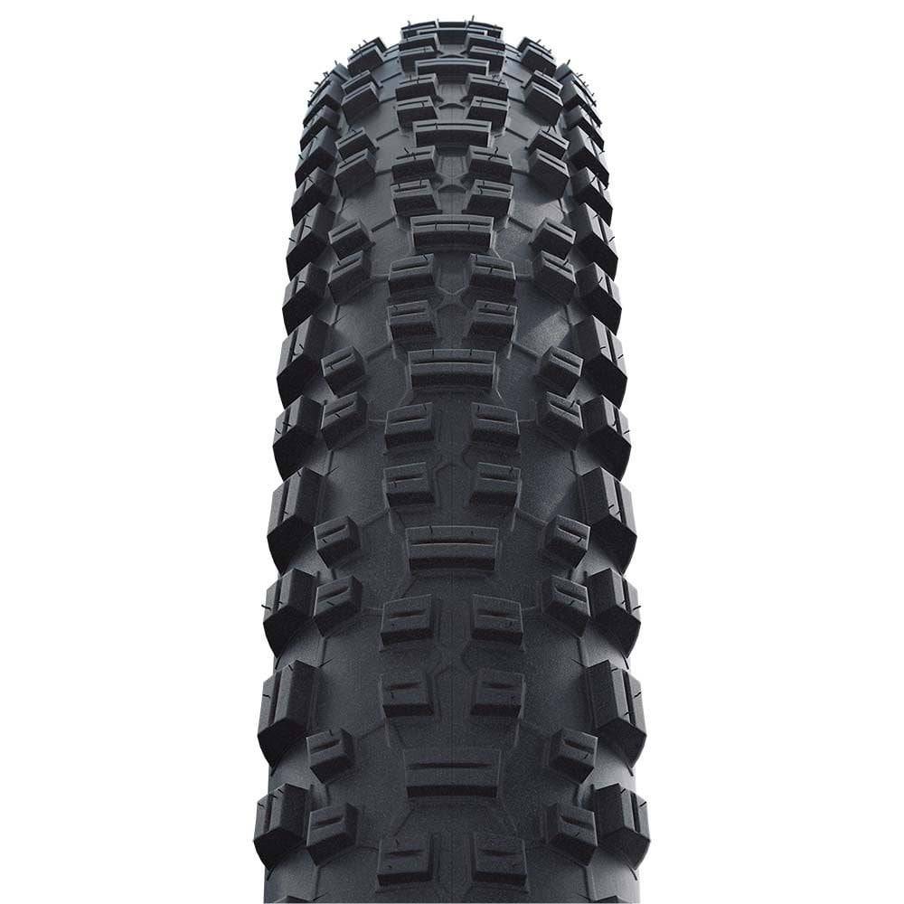 Schwalbe Rapid Rob K-Guard MTB tire with puncture-resistant tread for mountain biking and trail riding.