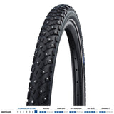 Schwalbe Marathon Winter Plus Smartguard Tyre