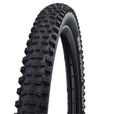 Schwalbe Hans Dampf Addix Twin Skin TLR tubeless-ready e-bike tire with folding bead and rugged tread pattern.