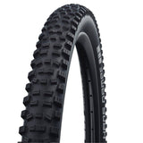 Schwalbe Hans Dampf Addix Twin Skin TLR tubeless-ready e-bike tire with folding bead and rugged tread pattern.