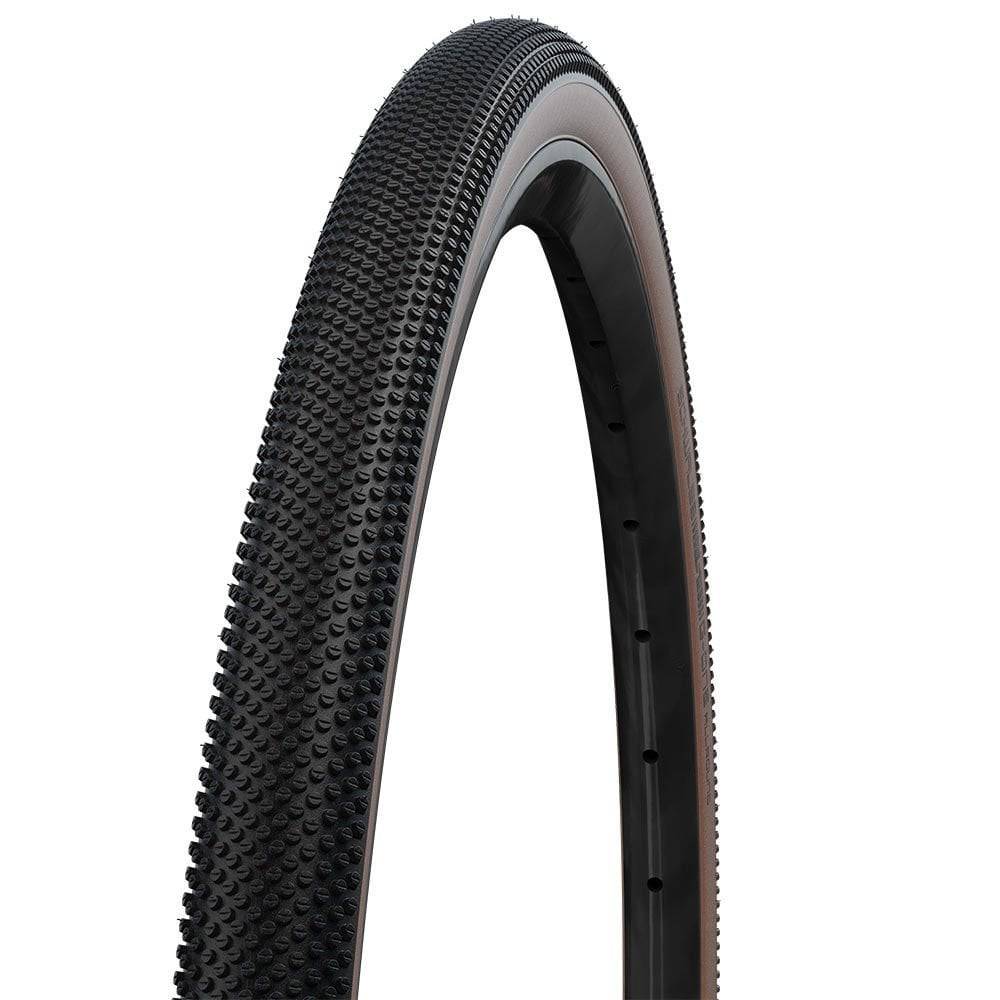 Schwalbe G-One Allround Addix RaceGuard gravel and E-bike tire with folding bead, suitable for bikes up to 25kph.