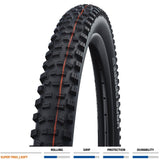 Schwalbe Hans Dampf Addix Super Trail Soft Folding Tle Tyre