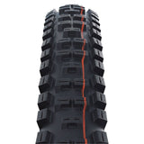 Schwalbe Big Betty Evo Super Gravity MTB tire with Addix Soft compound, folding TLE design, suitable for downhill and enduro e-bikes