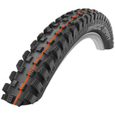 Schwalbe Magic Mary Super Gravity Addix Soft folding downhill and enduro mountain bike tyre with tread detail