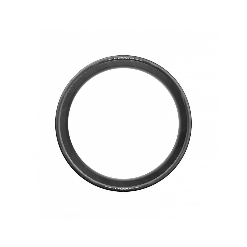 Pirelli P Zero Race TLR road tyre with SpeedCORE puncture resistance and SmartEVO grip, designed for high-performance cycling.