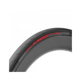Pirelli P Zero Race high-performance road cycling racing tyre with sleek tread design and branding for competitive cycling.