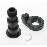 Shimano RD-M7100 rear derailleur bracket axle unit replacement component for bike gear shifting.