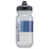 Giant Doublespring cycling bottle in black with logo, designed for standard bike cages, durable and easy to grip.