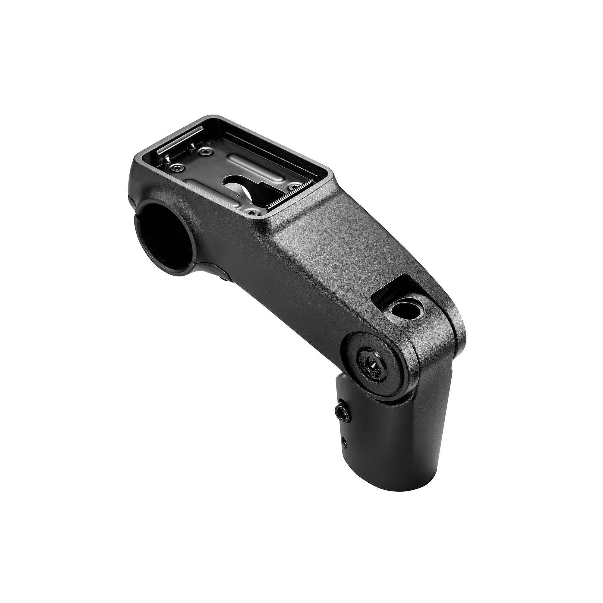 Giant Mounts & Spares adjustable stem for Ridedash Evo cycling accessories, shown attached to bike handlebar for secure mounting.