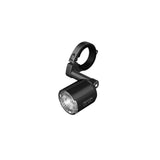 Giant Recon E HL600 2021 front bike light for e-bikes with remote control and high brightness, mounted on a bicycle handlebar.