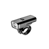 Giant Recon HL350 front bike light with day and night flash modes, waterproof IPX7, mounted on a bicycle handlebar.