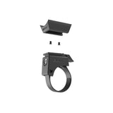 Giant Recon E HL HB mount for round drop and flat handlebars, quick-release accessory mount for bikes.