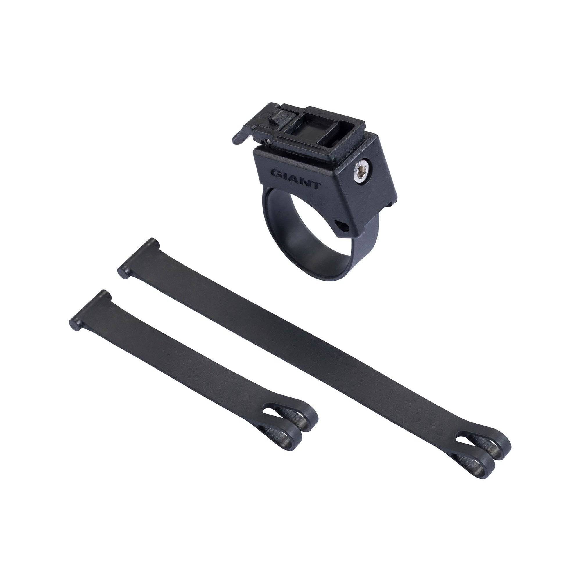 Giant Recon handlebar mount for bike lights, fits standard and aero bars 25-35mm, bicycle accessories for secure light attachment