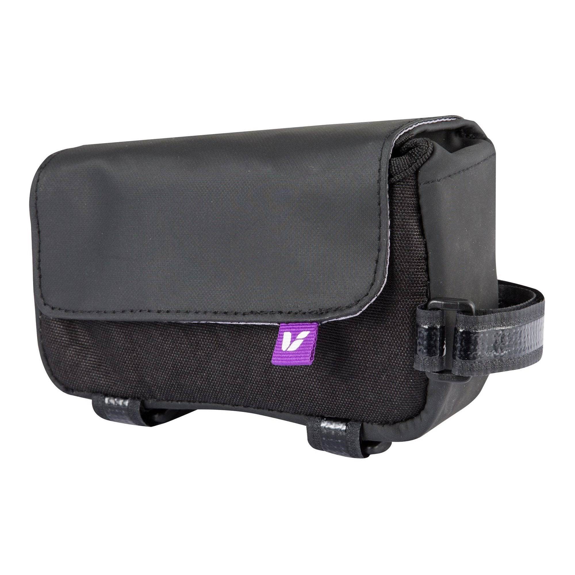 Liv Vecta top tube bag waterproof bike accessory with easy-access storage for essentials on a bicycle.