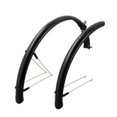 Giant SpeedShield 700 Tour road mudguards, adjustable all-weather accessories for touring bikes, shown mounted on a bicycle.