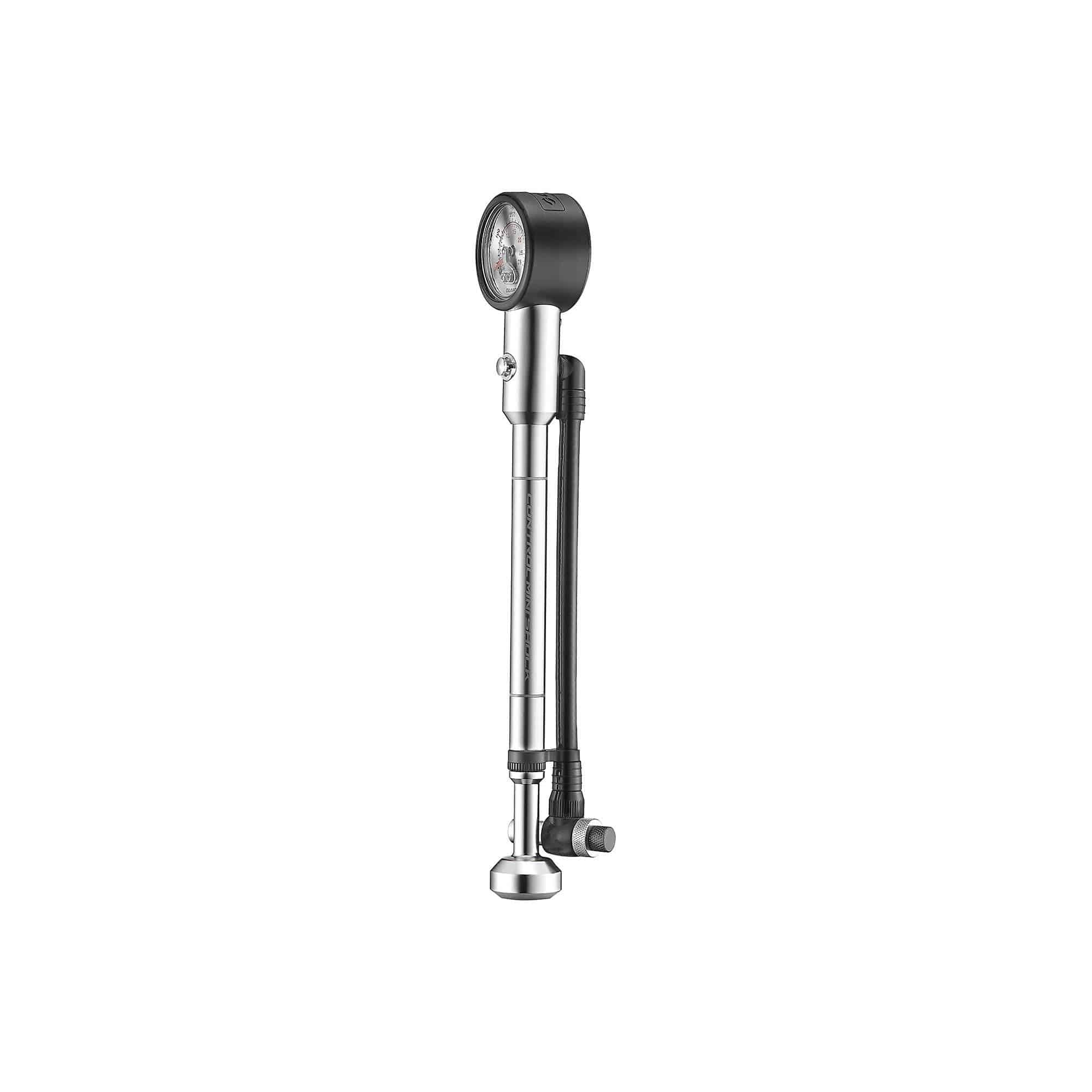 Giant Control Mini Shock 1 hand pump, portable shock inflator with 400psi pressure, cycling accessories for quick inflation