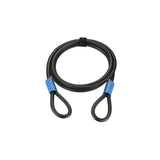 Giant Surelock Flex bike security cable lock, 10mm thick, 220cm length with double loops for bicycle security.