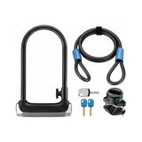 Giant Surelock Protector 1 DT cable lock with 14mm hardened steel bar and LED key for bicycle security.