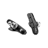 Giant caliper brake pads with kevlar-reinforced pad holder for reliable stopping on bicycle components.
