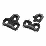 Giant pedal cleats with 4.5° float, compatible with Look road pedal system, shown on a bicycle component.