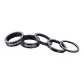 Giant OD2 Carbon Headset Spacer Kit with 1x2.5mm, 2x5mm, and 2x10mm spacers for bike headset installation.