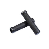 Giant Swage single lock-on grips for downhill and enduro mountain bikes, shown installed on bike handlebars for secure grip.