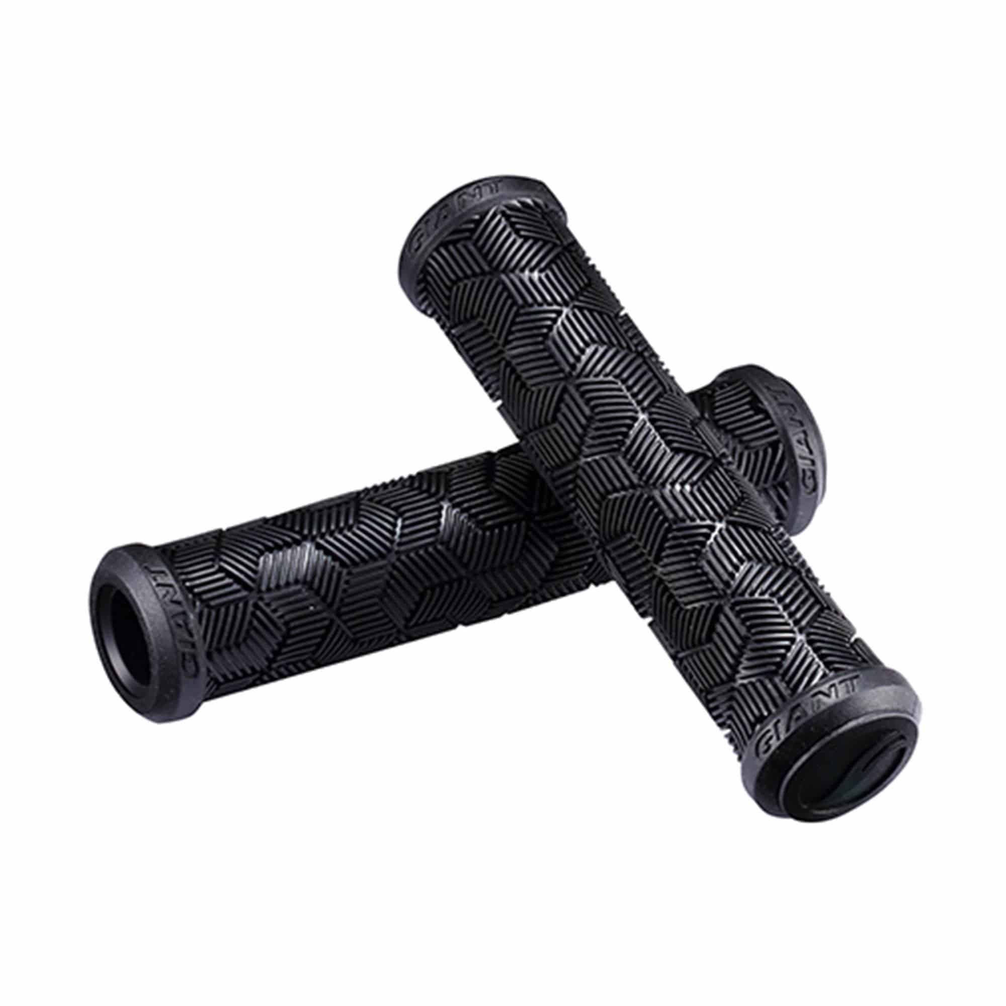 Giant Tactal mountain bike grips with multi-striped vibration-reducing design, ergonomic components for improved handlebar comfort.