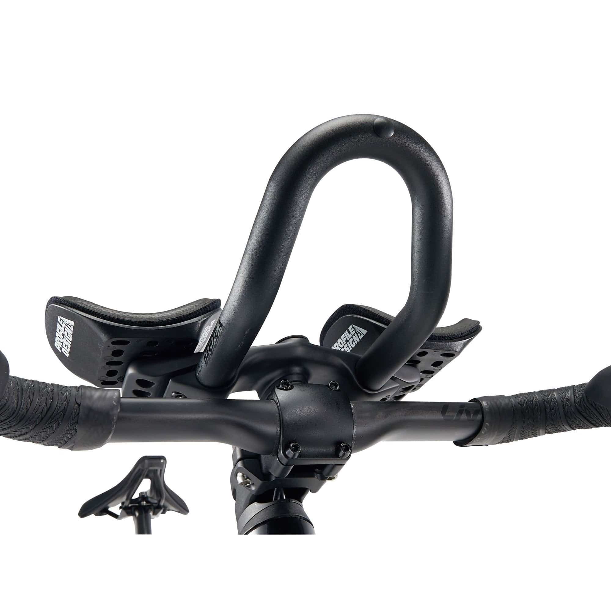 Giant Profile 45Ar Aerobar Extensions 240mm for triathlon bikes, adjustable components for aerodynamic riding.