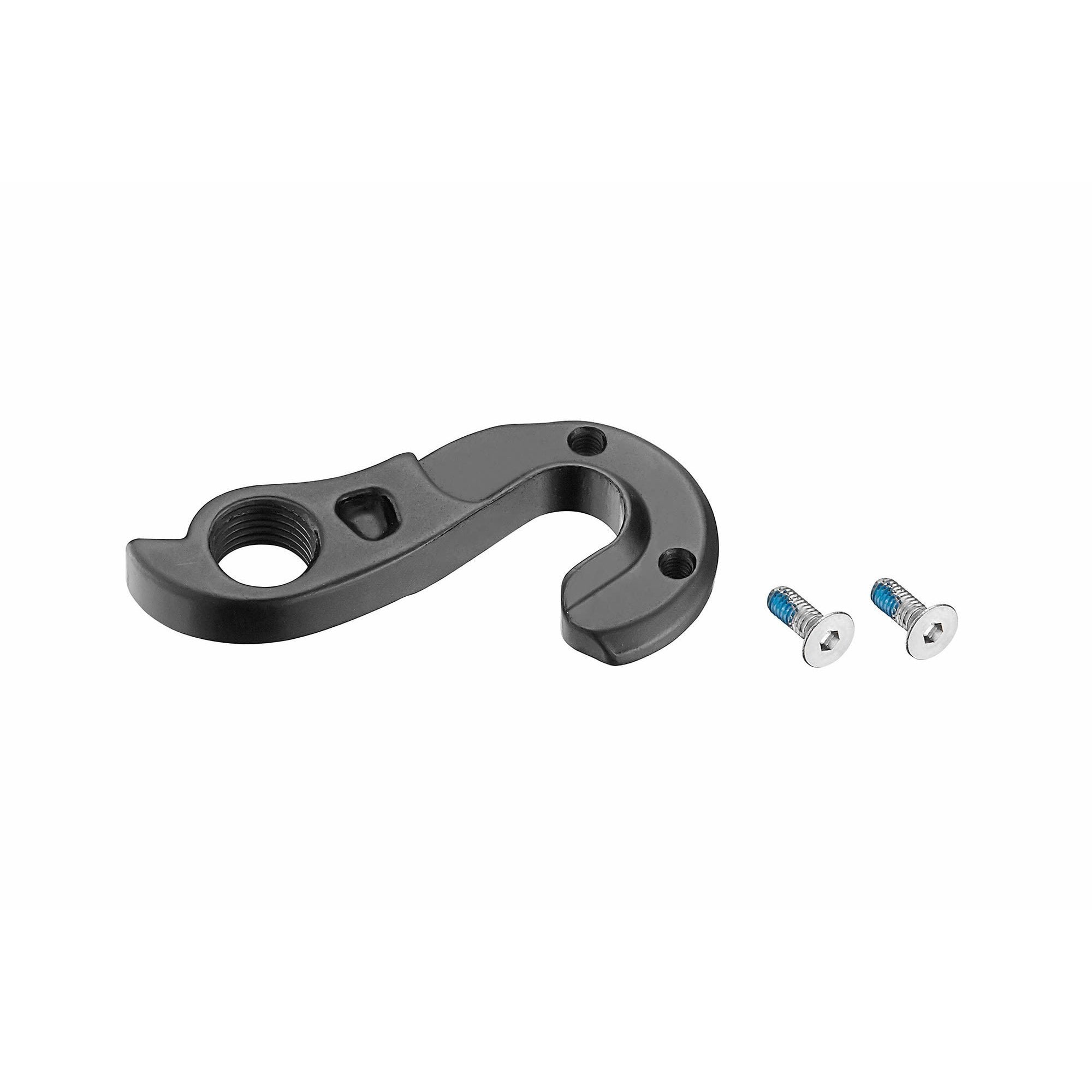 Giant MY16+ Variant rear derailleur hanger for 2016-2021 Giant bike frames, made of durable metal, mounted on bike.