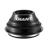 Giant All Mountain headset with black anodized finish, 1 1/8" to 1 1/2" steerer tube, bicycle component for mountain bikes