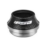 Giant All Road headset with 1 1/8 to 1 1/4 inch composite top cap in black for bicycle component installation.