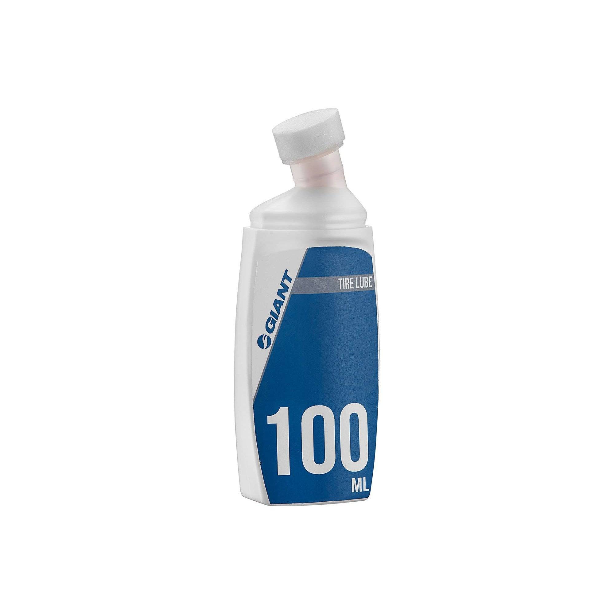 Giant tubeless tyre mounting lubricant with sponge applicator for bicycle hubs and wheel components.