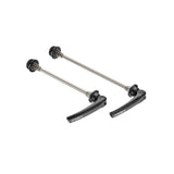 CADEX titanium road skewers for front and rear wheels, designed for CADEX rim brake road bike components.