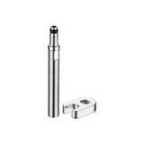 Giant 40mm tubeless valve extension with installation tool, two-piece set for bicycle tire V valves.