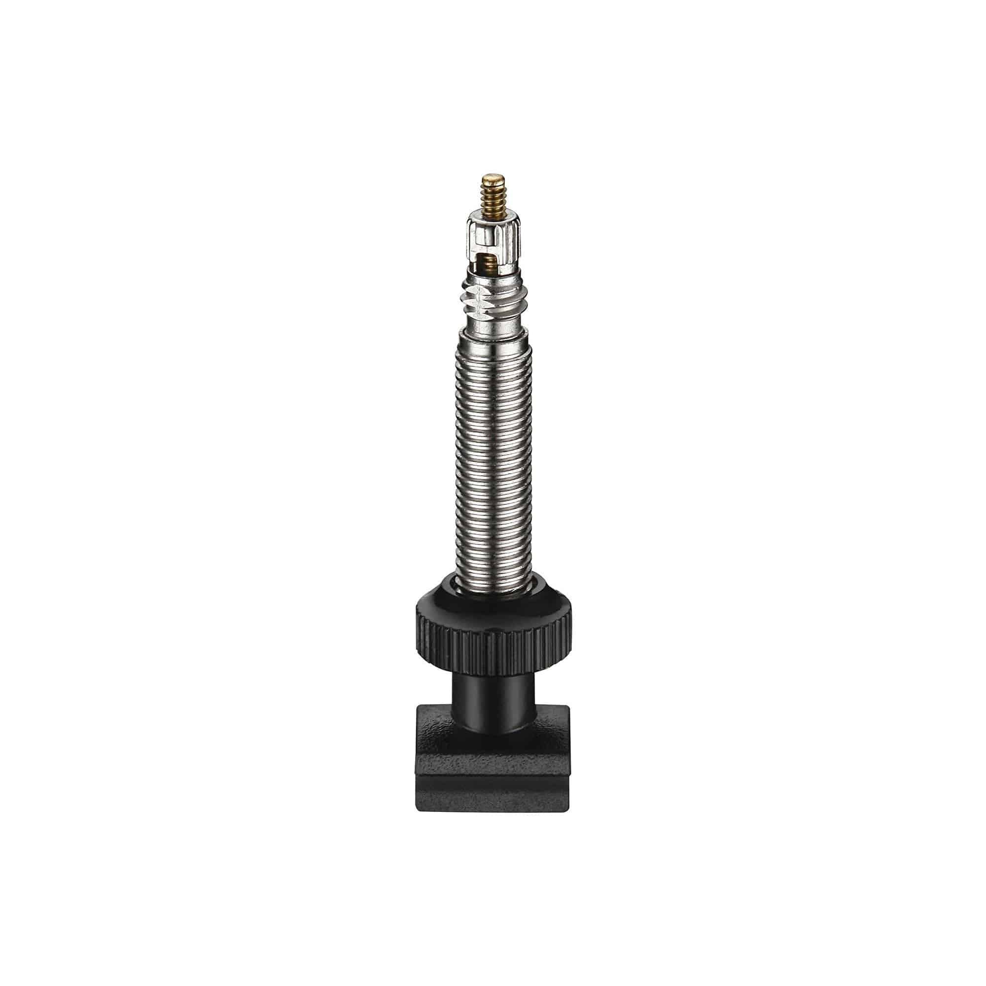 Giant tubeless valve stem, 32mm length, for non-disc proprietary wheel systems, bicycle component showing valve and stem details.