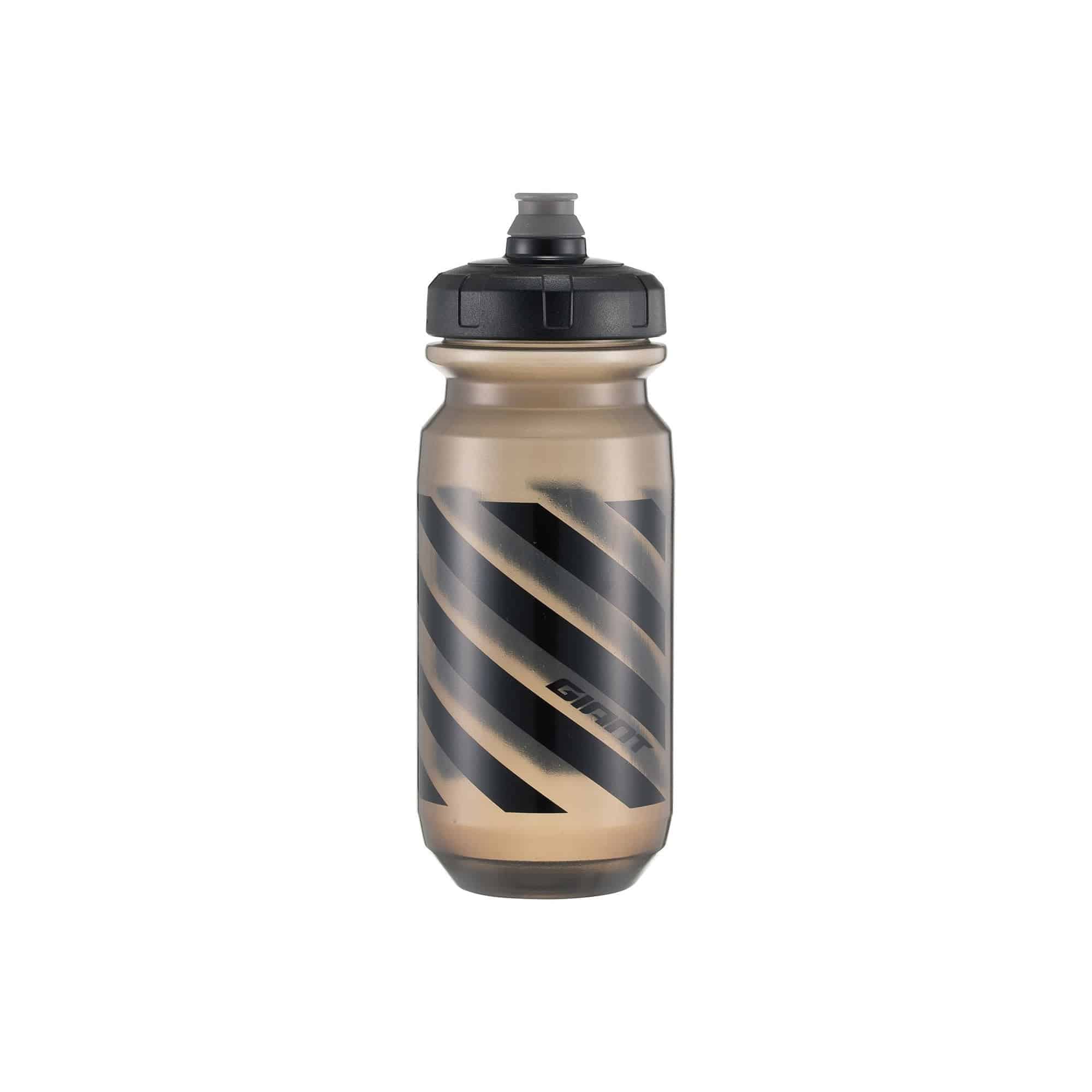 Giant Doublespring antimicrobial cycling water bottle with fast flow nozzle, designed for easy hydration during rides.
