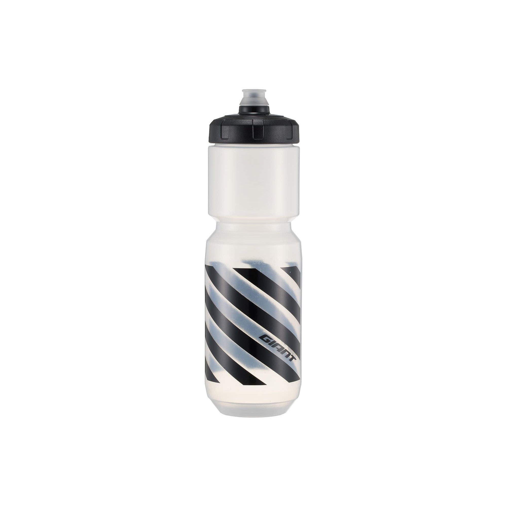 Giant DoubleSpring II antimicrobial cycling water bottle with fast flow nozzle, sports accessory for hydration.