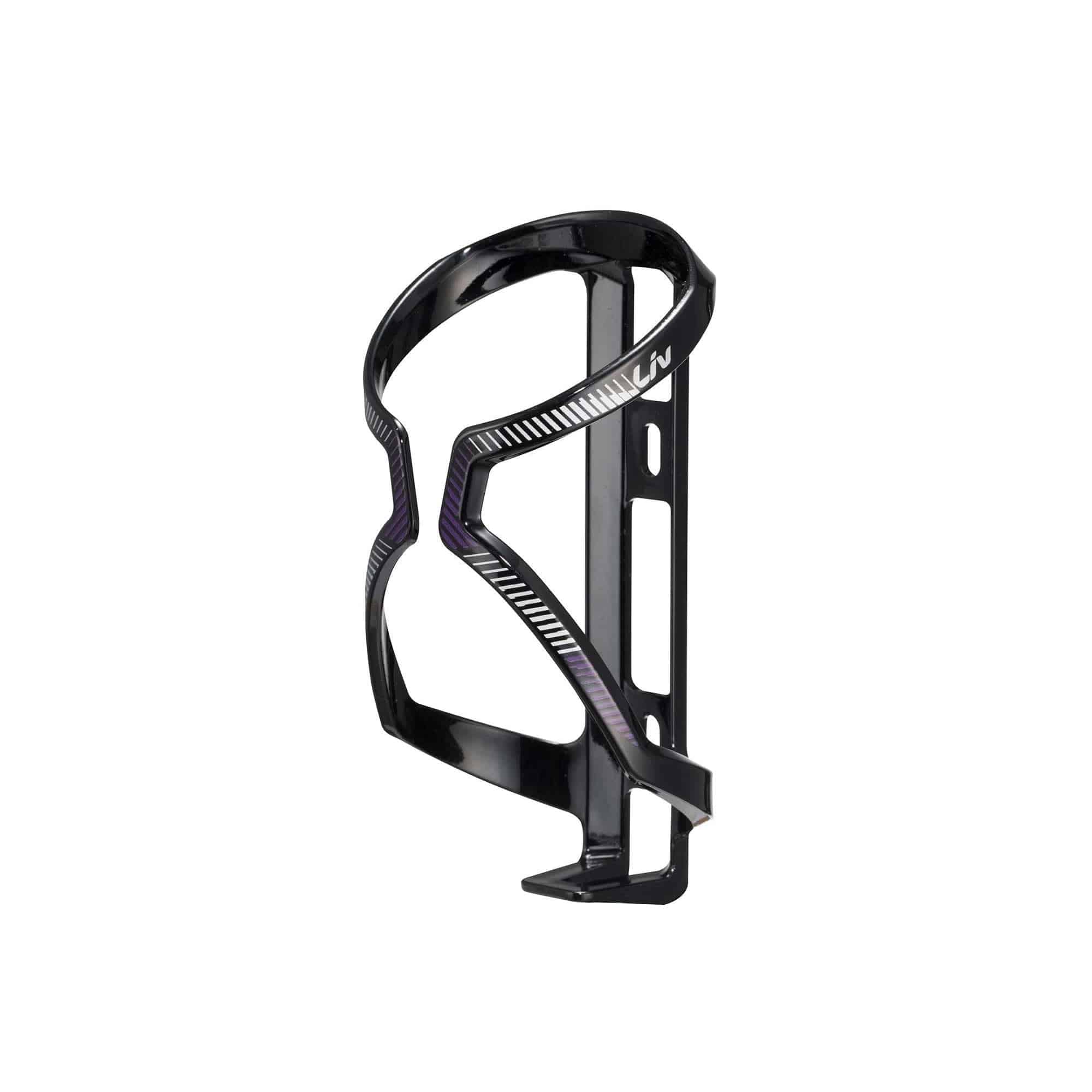 Liv Cages Airway Sport Bike Bottle Cage, front-loading holder for 500-750ml bottles, lightweight cycling accessory.