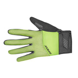 Giant Chill LF insulated water-repellent unisex cycling gloves, black with reflective details, designed for cold weather riding.