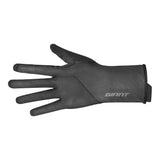 Giant Diversion LF outdoor cycling gloves in XL, warm and moisture-resistant, shown in black with textured palm and adjustable wrist.