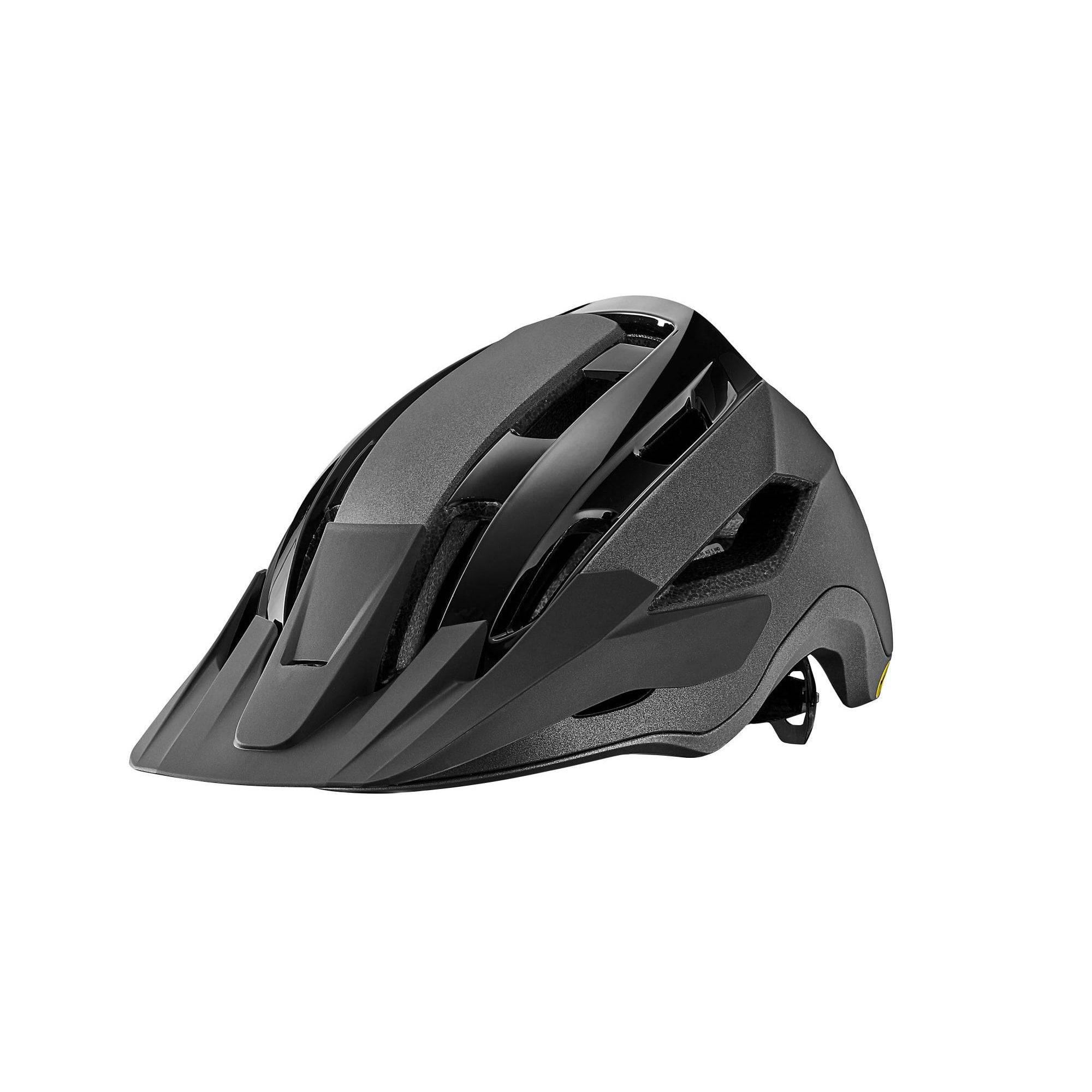 Liv Rail Mips helmet with extended coverage and adjustable fit, designed for trail riding, showing the helmet's sleek design and ventilation vents.