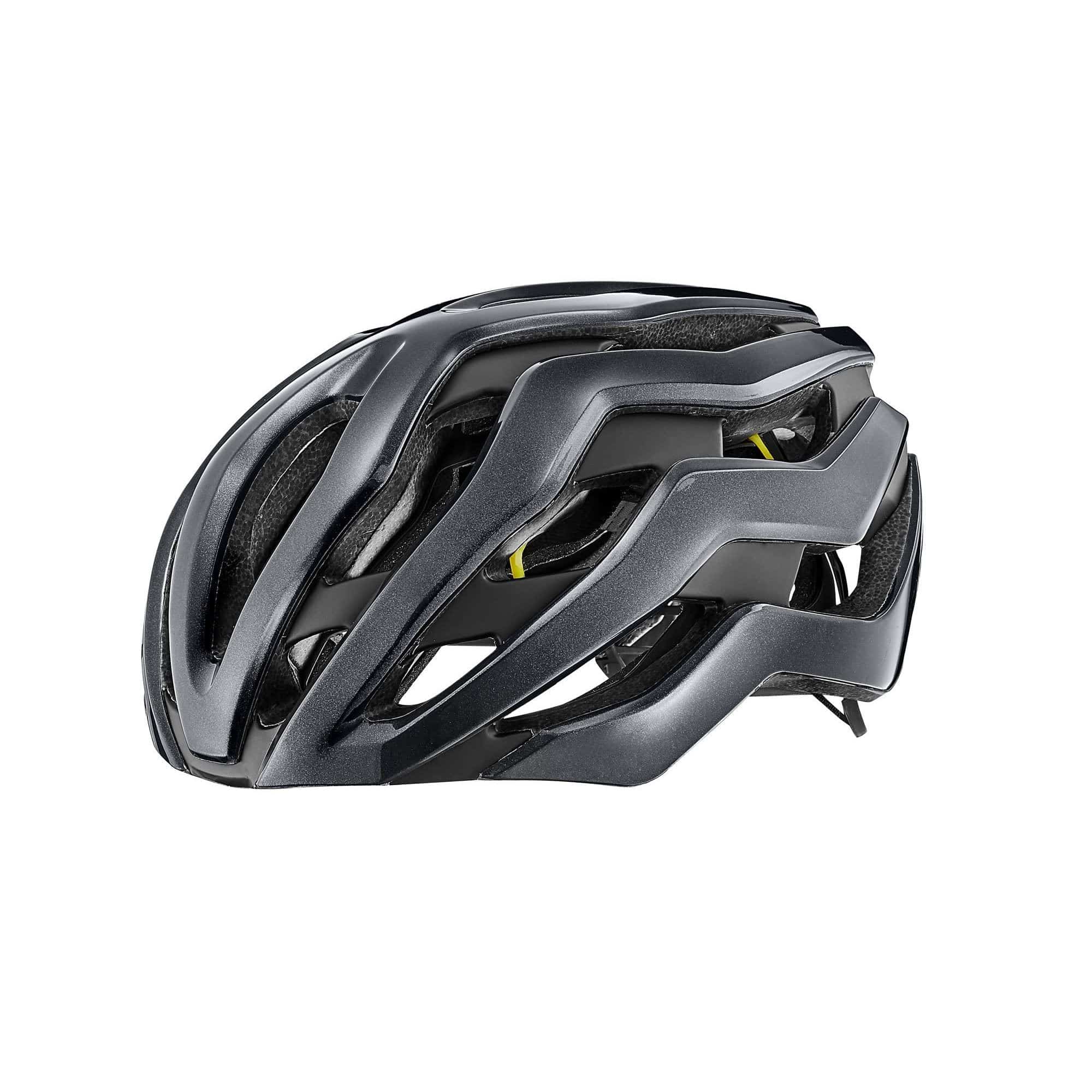 Giant Rev Pro helmet with MIPS technology, aerodynamic road cycling helmet in size S 51-55cm, shown in a natural side view.