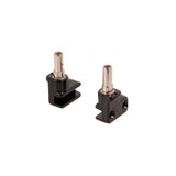 Pair of DMR APS cantilever brake mounts for MK2, Rhythm, and Transition frames, made of durable metal for bicycle components.