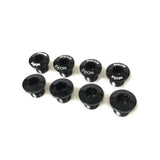 Praxis Works X-Ring bolts spare set with threaded Allen design for X-Spider chainrings, metal components for bike drivetrain.
